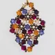 Symphony - Earrings Rhombus Malvina - 2